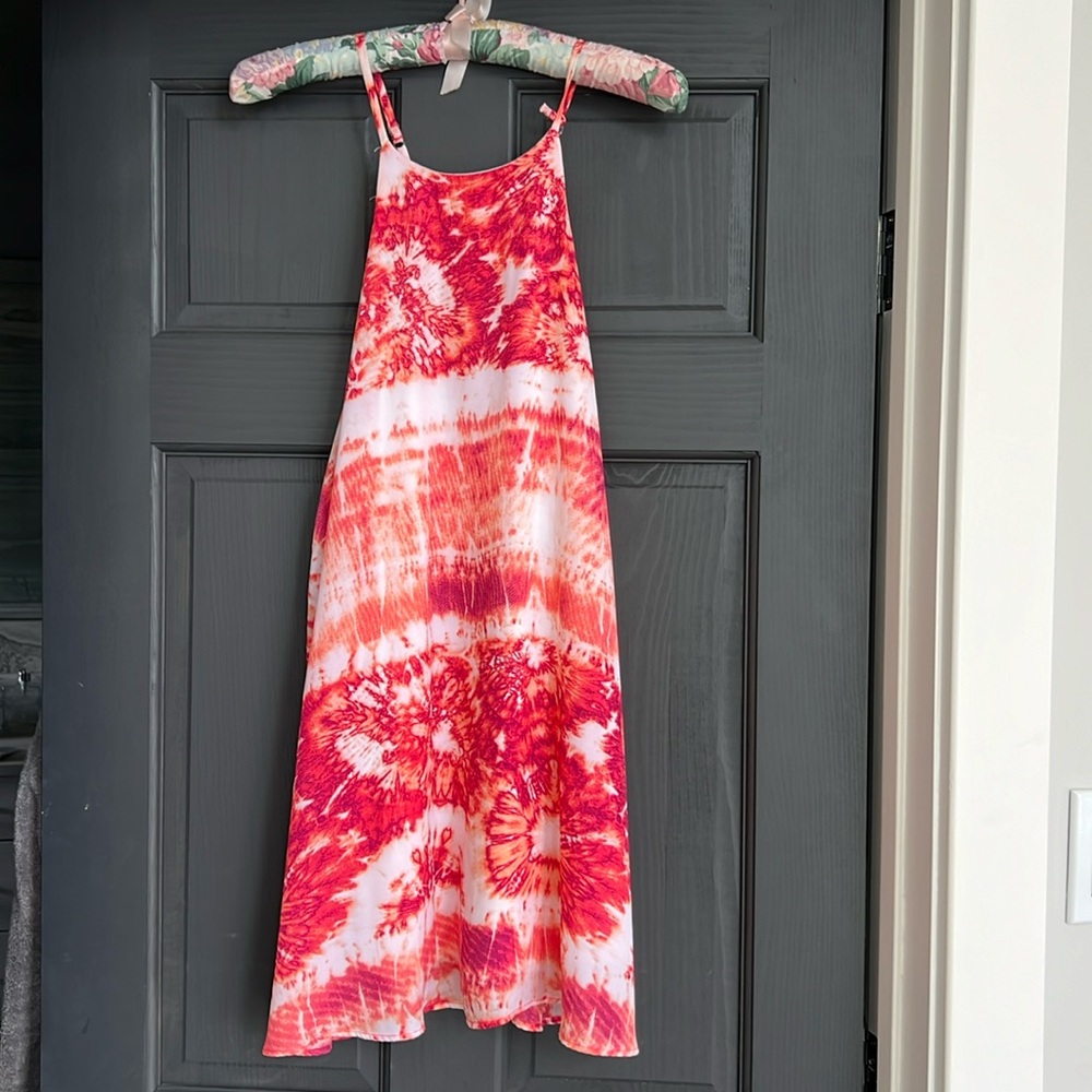 Moa Moa Mini dress/ swim cover-up, size small